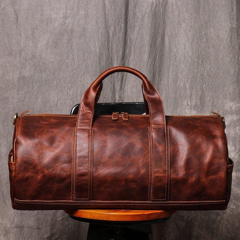 Bolsa Couro Vaca 21 Polegadas