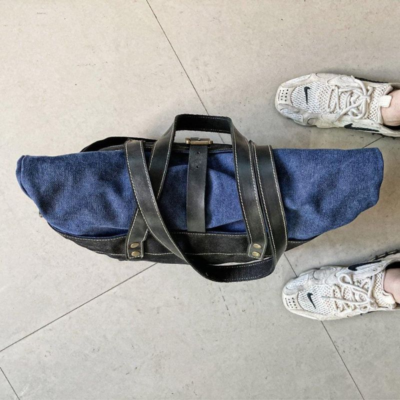 Bolsa Em Lona Com Alça E Capa Para Portátil