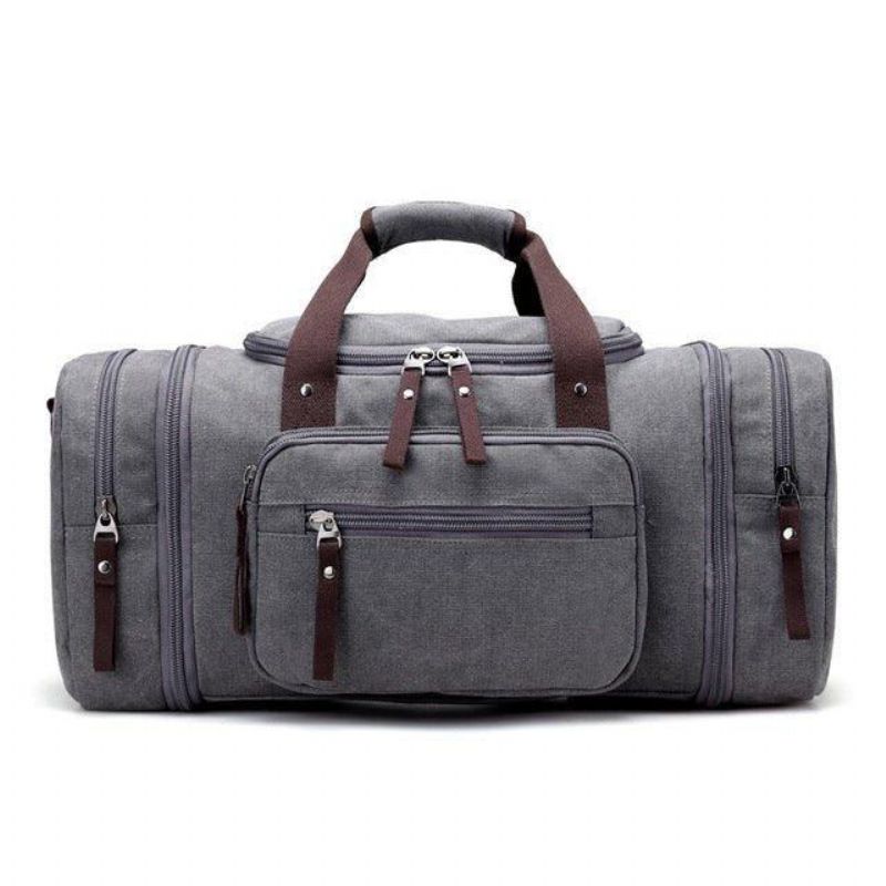 Bolsa Lona Viagem Extra Grande Para Homem E Mulher