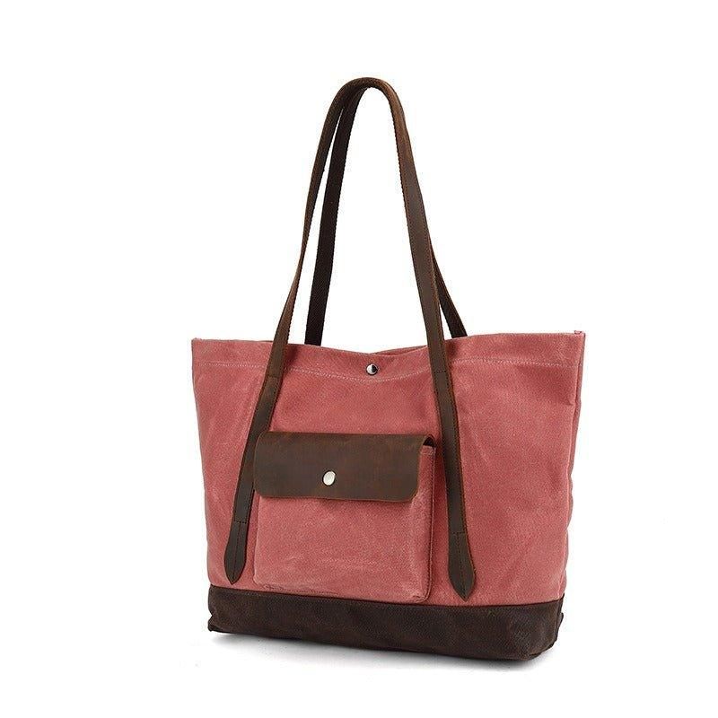 Saco Grande Lona Encerada Com Bolso